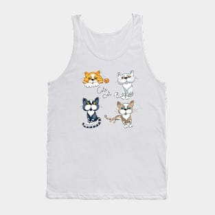 Set of cats Tank Top